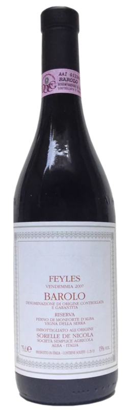 2008 RISERVA FEYLES BAROLO DOCG (LIMITED)