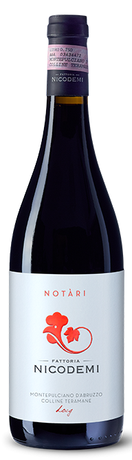 2015 NICODEMI NOTARI MONTEPULCIANO D'ABRUZZO DOCG 2015 NICODEMI NOTARI MONTEPULCIANO D'ABRUZZO DOCG